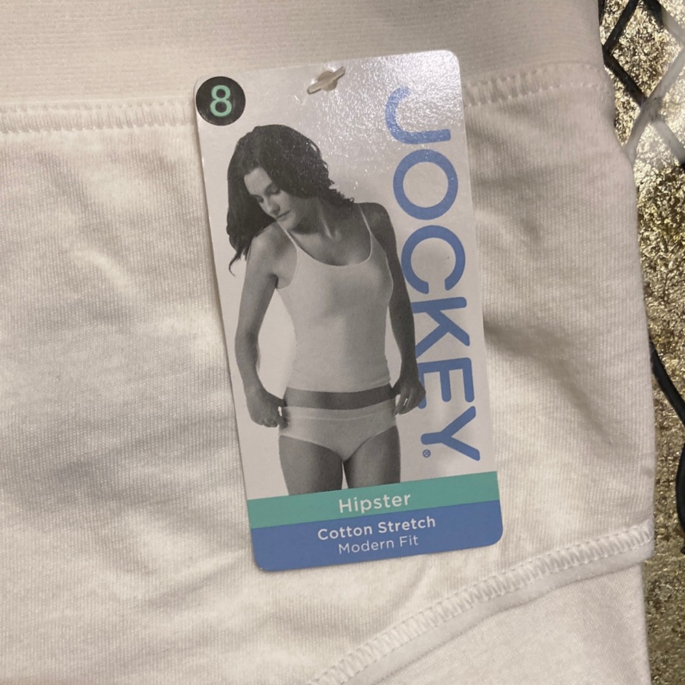 Jockey Cotton stretch modern fit hipster - size 8